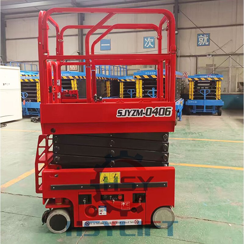 Scissor Lift Manufacturer - OEM 4m 6m Indoor Narrow Electric Hydraulic for Home