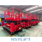 Scissor Lift Manufacturer - OEM 4m-12m 500kg Rough Terrain Tracked Hydraulic Electric