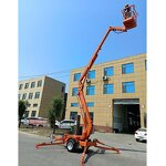 Boom Lift Manufacturer - Factory Price 10m-20m Folding Articulating Trailer Towable