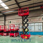 Scissor Lift Manufacturer - OEM 4m 6m Indoor Narrow Electric Hydraulic for Home