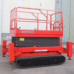 Scissor Lift Manufacturer - OEM 8m Automatic Crawler Vertical Aerial Elevating