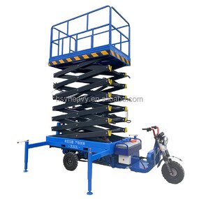 Electric Tricycle Scissor Lift Manufacturer - Factory Price 500kg Elevated Work Platform