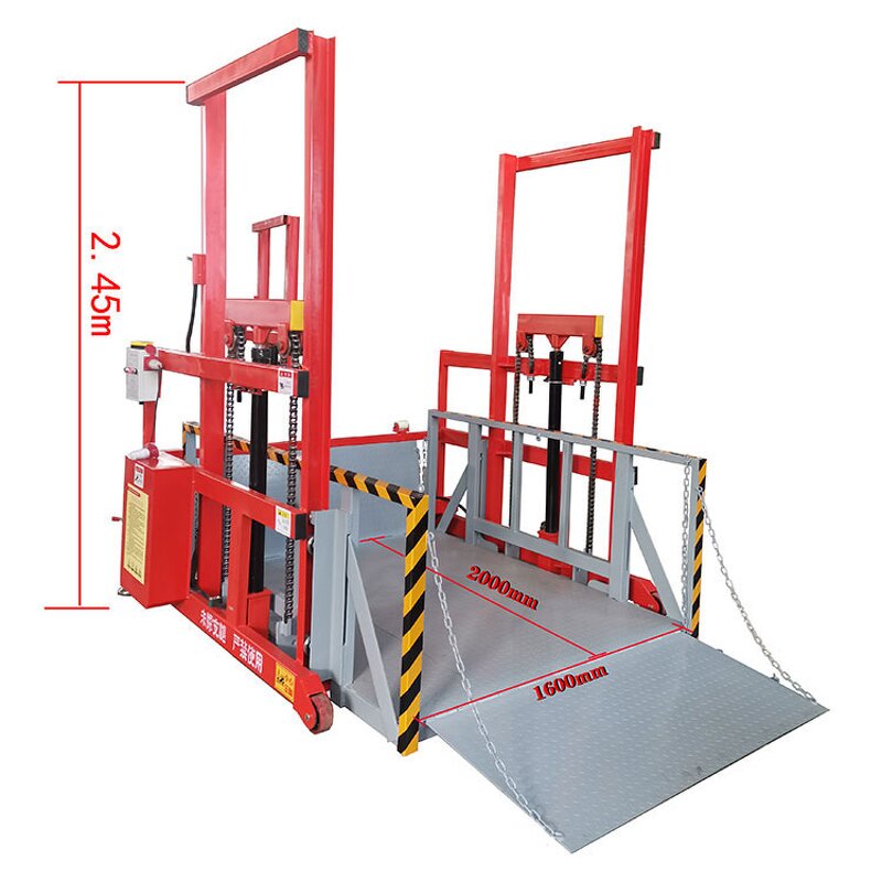 Loading Platform Lift Manufacturer - OEM 3 Ton Mobile Container Truck Lifting Platform