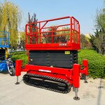Scissor Lift Manufacturer - OEM 4m-14m Tracked Crawler Self-Propelled Mobile