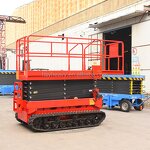 Scissor Lift Manufacturer - OEM 320kg Tracked High-altitude Work Platform