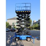 Scissor Lift Manufacturer - OEM Mini Manual Towable Hydraulic Semi-automatic Movable