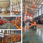 Boom Lift Manufacturer - Factory Direct Sale 14m 16m Electric Articulating Telescopic