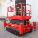 Scissor Lift Manufacturer - China Factory Direct Sale 14m 16m All Terrain Track