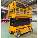 Scissor Lift Manufacturer - OEM Self-Propelled Telescopic Platform for High Ceiling