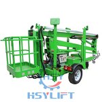 Boom Lift Manufacturer - OEM Customized 200kg 8m-20m Tow Behind Man Lift Trailer