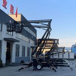 Boom Lift Manufacturer - Factory Direct Sale 10m 12m 360° Rotation Articulated Manlift
