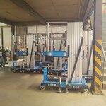 Aluminum Mast Lift Manufacturer - OEM 4m-10m Single Column Moving Folding Electric