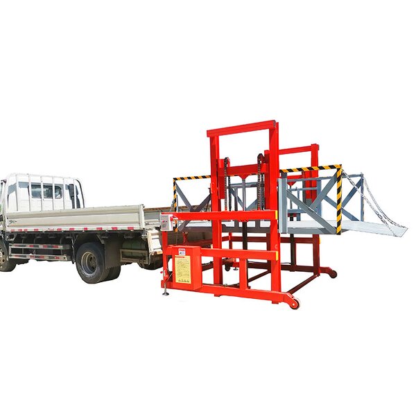 Loading Platform Lift Manufacturer - OEM 2 Ton Electric Mobile Container Truck Platform