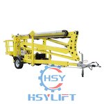 Boom Lift Manufacturer - OEM Electric Articulating Towable with 360 Degree Rotation