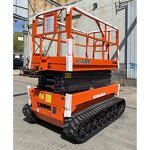 Scissor Lift Manufacturer - OEM 12m 500kg All-Terrain Tracked with Anti-Slip Platform