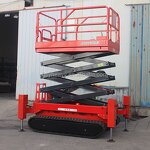 Scissor Lift Manufacturer - China Factory Direct Sale 14m 16m All Terrain Track