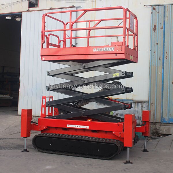 Scissor Lift Manufacturer - China Factory Direct Sale 14m 16m All Terrain Track