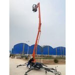 Boom Lift Manufacturer - Factory Price 10m-20m Towable Articulating Trailer Electric