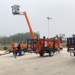 Boom Lift Manufacturer - Factory Price 10m-20m Folding Articulating Trailer Towable