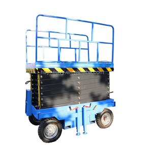 Scissor Lift Manufacturer - OEM 500kg 4m-24m Hydraulic Movable Towable Manual Mobile