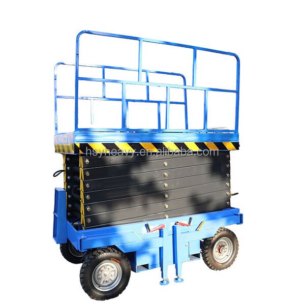 Scissor Lift Manufacturer - OEM 500kg 4m-24m Hydraulic Movable Towable Manual Mobile