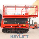 Scissor Lift Manufacturer - Factory Wholesale 4m-16m Mobile Crawler Electric Skylift