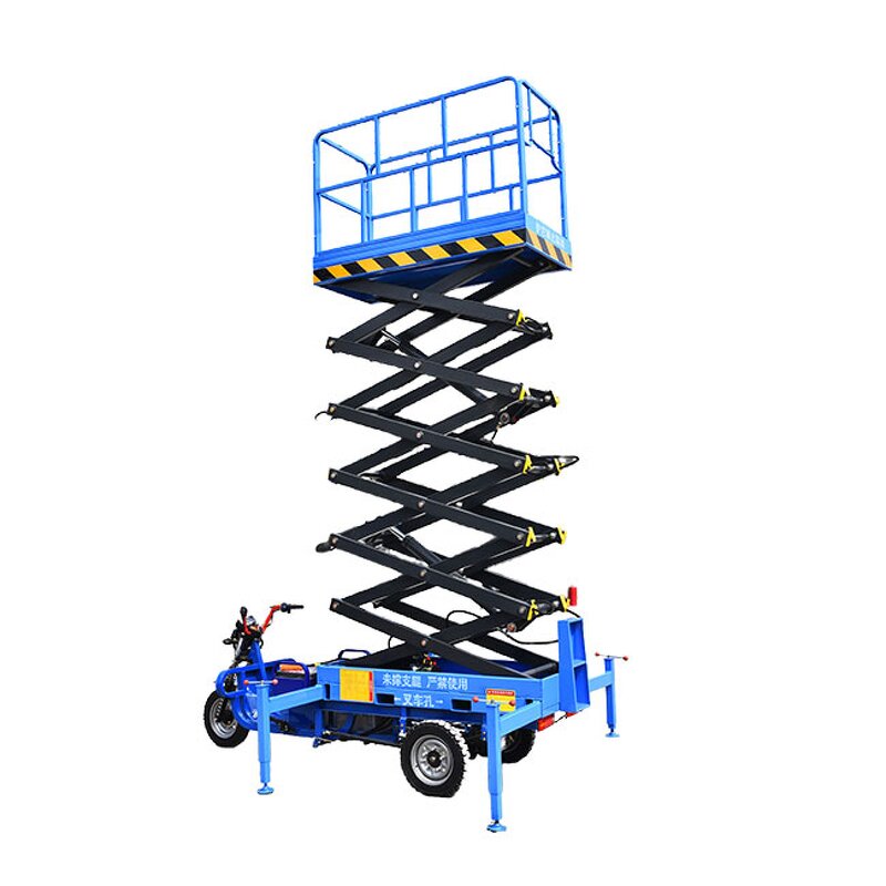 Electric Tricycle Scissor Lift Manufacturer - OEM Telescopic Lift Table Electrical Aerial