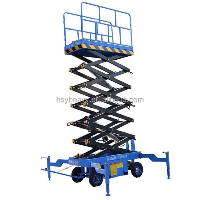 Scissor Lift Manufacturer - OEM 500kg-3t 8m-12m Hydraulic Electric Aerial Work Platform