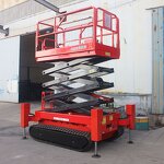 Scissor Lift Manufacturer - OEM 4m-14m Movable Hydraulic Crawler Mobile CE Factory