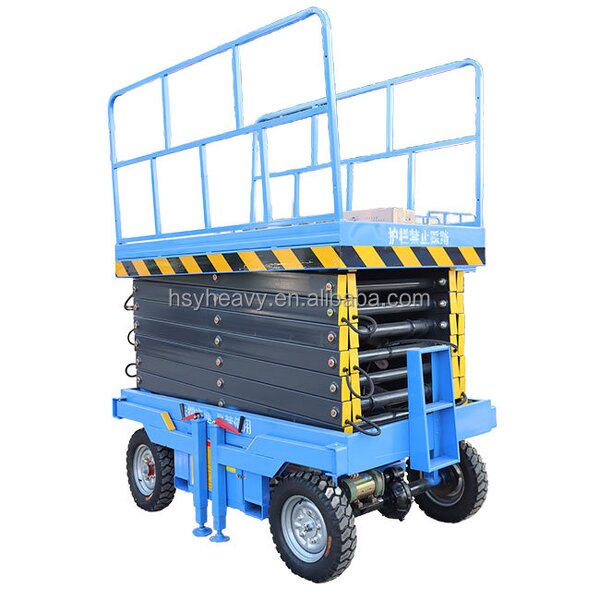 Scissor Lift Manufacturer - OEM 1t-3t 4m-18m Towable Mobile Manual Scaffolding