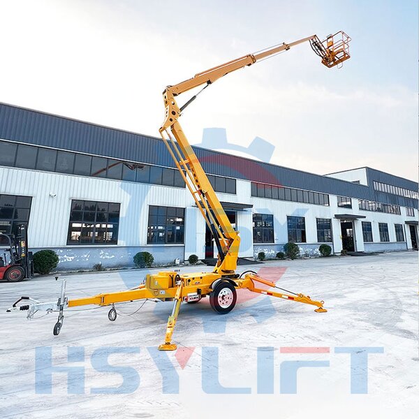 Boom Lift Manufacturer - Factory Direct Sale 10m 12m 360° Rotation Articulated Manlift
