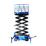 Scissor Lift Manufacturer - OEM 6m-14m 500kg Traction Mobile Hydraulic Aerial Platform