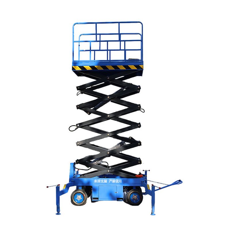Scissor Lift Manufacturer - OEM 6m-14m 500kg Traction Mobile Hydraulic Aerial Platform