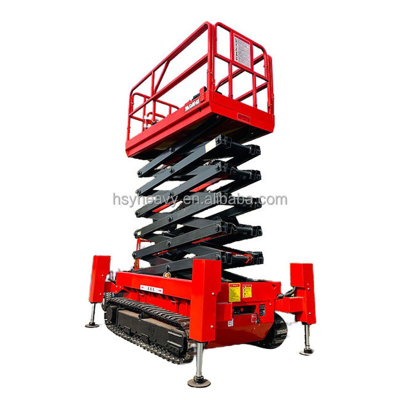 Scissor Lift Manufacturer - OEM Hot Sale Self-propelled Mobile Crawler Electric Aerial