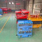 Scissor Lift Manufacturer - OEM 4m-9m 500kg CE ISO Manual Semi-Automatic Mobile