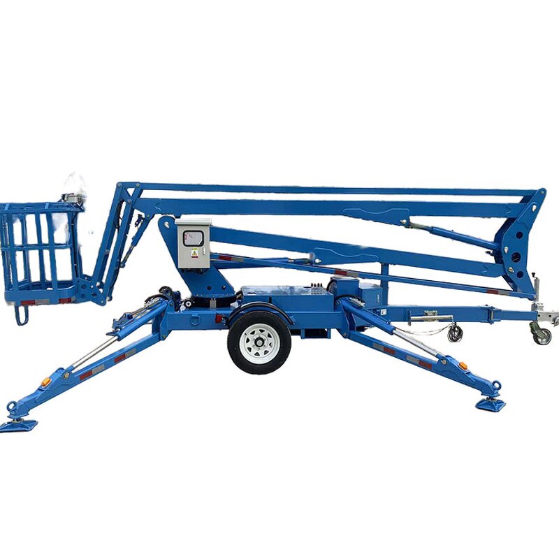 Boom Lift Manufacturer - Factory Price 10m-20m Folding Articulating Trailer Towable