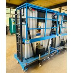 Aluminum Mast Lift Manufacturer - OEM 6m-24m Single Double Mast Column 200kg Load