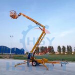 Boom Lift Manufacturer - Factory Direct Sale 14m 16m Electric Articulating Telescopic
