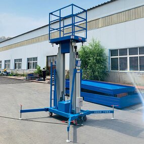 Aluminum Mast Lift Manufacturer - OEM Double-mast for Smooth Stable Elevated Work
