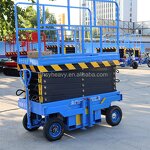 Scissor Lift Manufacturer - OEM Mini Manual Towable Hydraulic Semi-automatic Movable