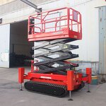 Scissor Lift Manufacturer - OEM 6m-12m Self-Propelled Mini Hydraulic Electric Aerial