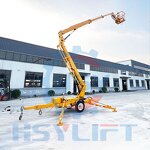 Boom Lift Manufacturer - OEM Electric Articulating Compact Trailer-Mounted Man Lift