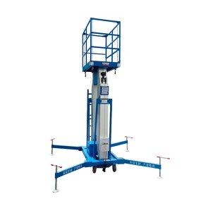 Aluminum Mast Lift Manufacturer - OEM 6m-14m 100-250kg Light Weight Hydraulic for Home
