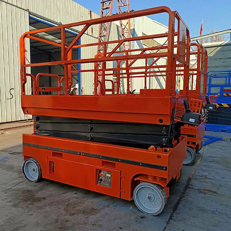 Scissor Lift Manufacturer - OEM 6m-12m Self-Propelled Movable Hydraulic for Farm