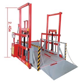 Loading Platform Lift Manufacturer - OEM 3 Ton Mobile Loading Unloading Lifting Platform