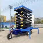Electric Tricycle Scissor Lift Manufacturer - OEM 6m-12m 500kg Load Capacity Hydraulic