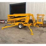 Boom Lift Manufacturer - OEM 10m-16m 200kg Towable Trailer Telescoping with Bucket