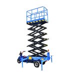 Mobile Scissor Lift Manufacturer - OEM New 6m-16m Hydraulic Electric 500kg Load