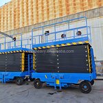 Scissor Lift Manufacturer - OEM 8m 12m Outdoor Manual Electric Hydraulic Towable