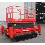 Scissor Lift Manufacturer - OEM 320kg Self-Propelled Hydraulic Crawler Electric Ladder